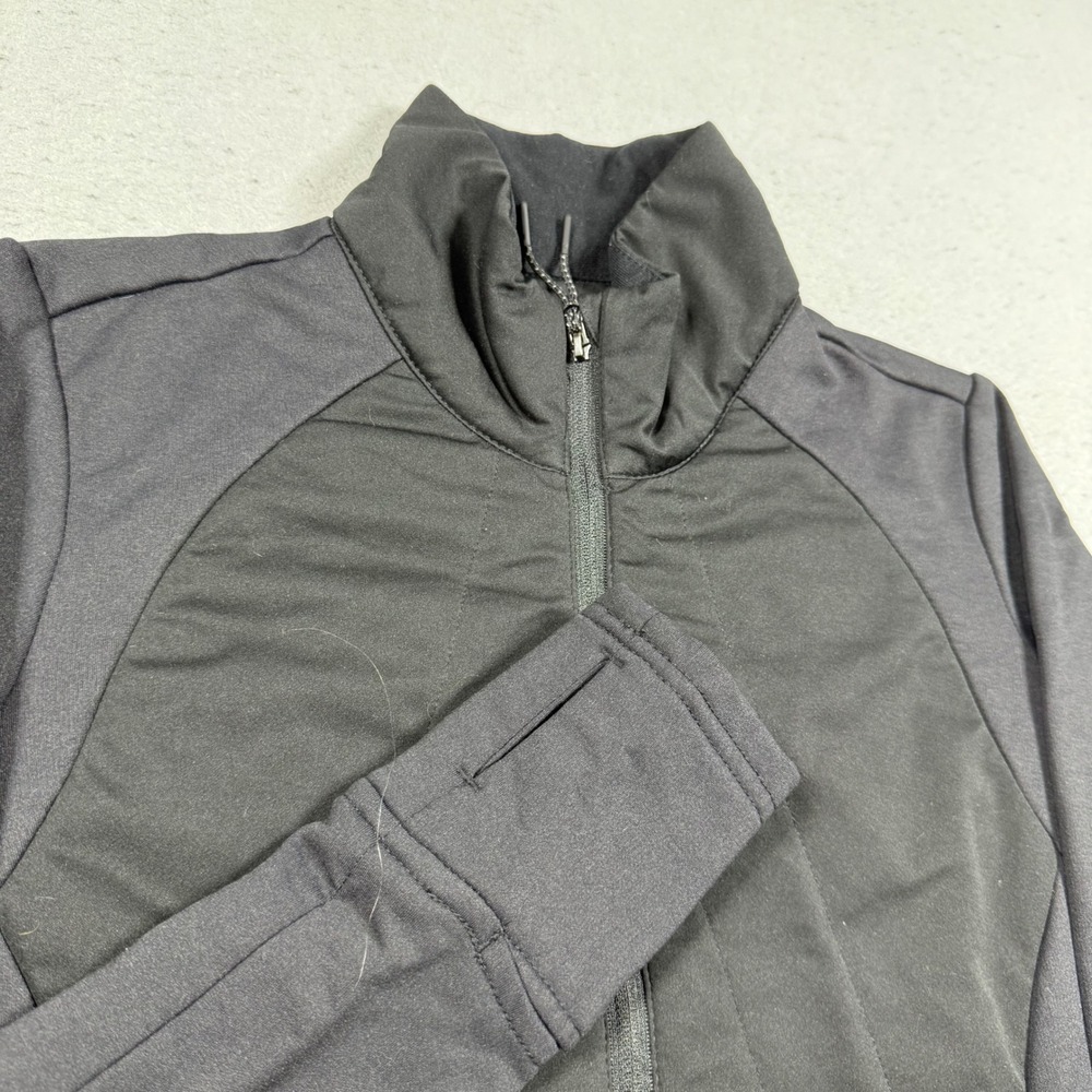 Ariat AriatTEK Womens Black Hybrid Half Zip Quilted Performance Jacket XS